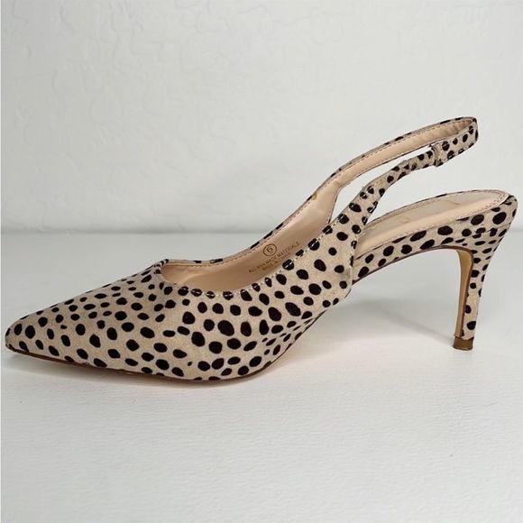 Lulus Shoes - Lulus Slingback Heels Cheetah Print